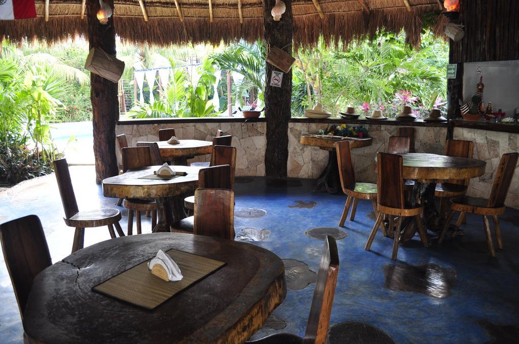 Green Tulum Cabanas & Gardens Nhà hàng bức ảnh