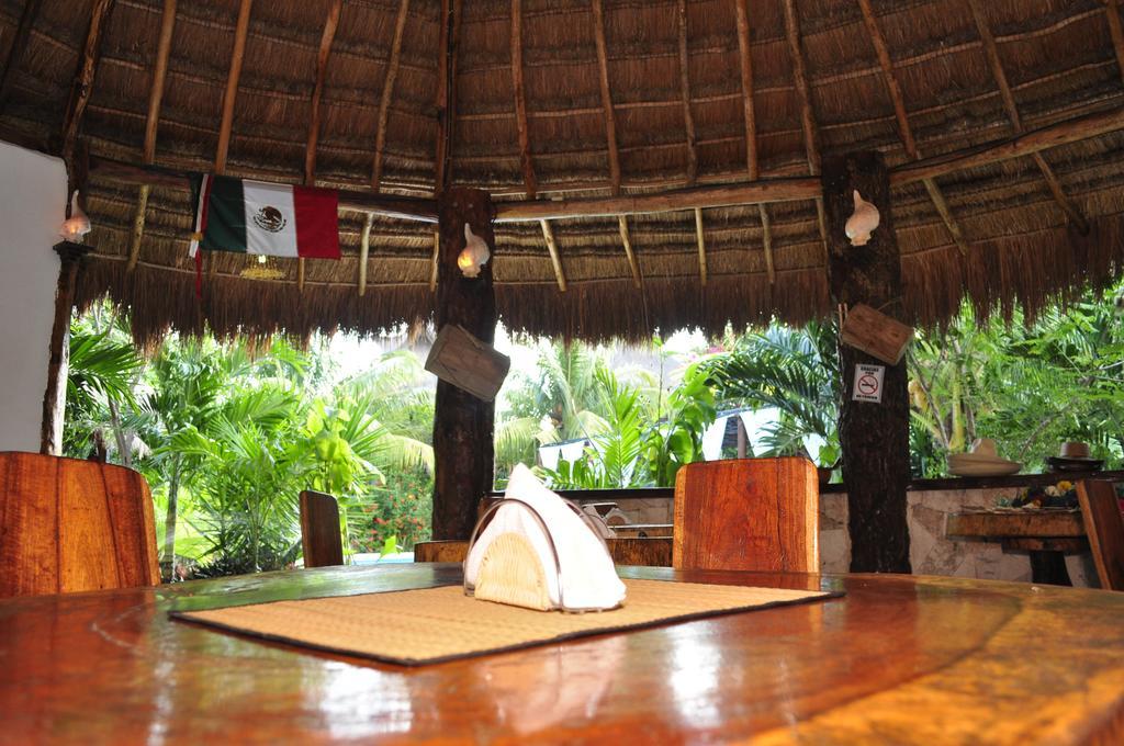 Green Tulum Cabanas & Gardens Nhà hàng bức ảnh